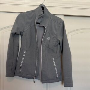 The North Face Women's Gray Utility Softshell Jacket. Size small